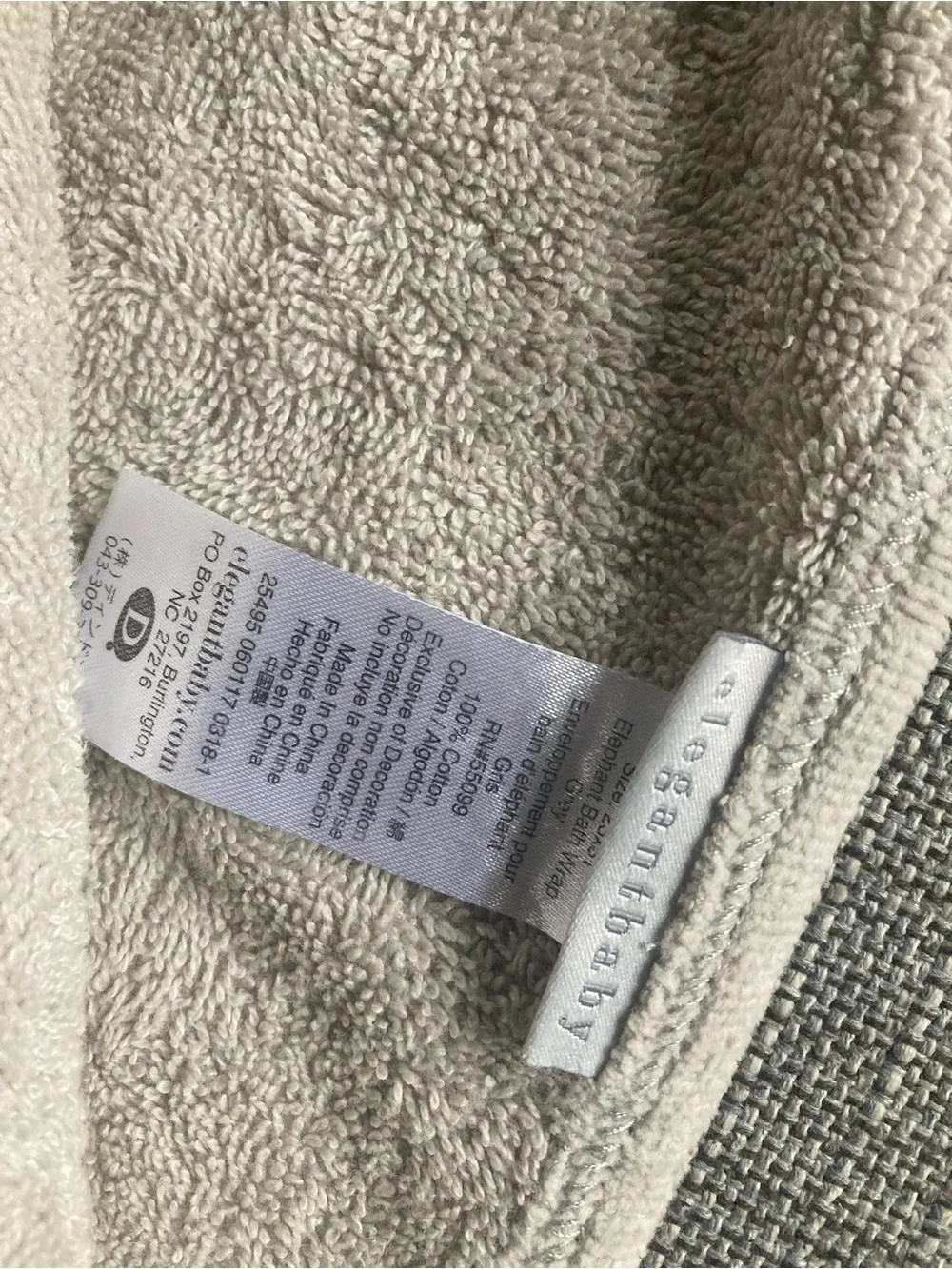Two Infant Nested Bean Gently Weighted Zen Sleep Sack Classics, 6-15 months